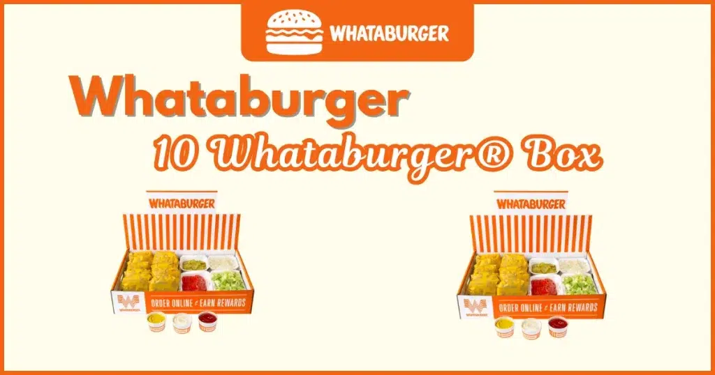 10 Whataburger Box Price Nutrition and Allergens
