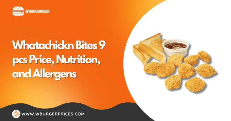 Whatachickn Bites 9 pcs Price, Nutrition, and Allergens